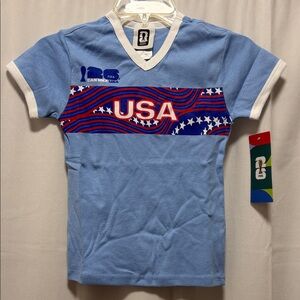 Fifa World Cup Girls size small Team USA t-shirt